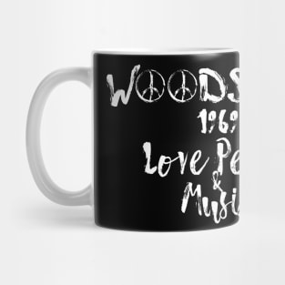 Woodstock Music, Peace and Love Mug